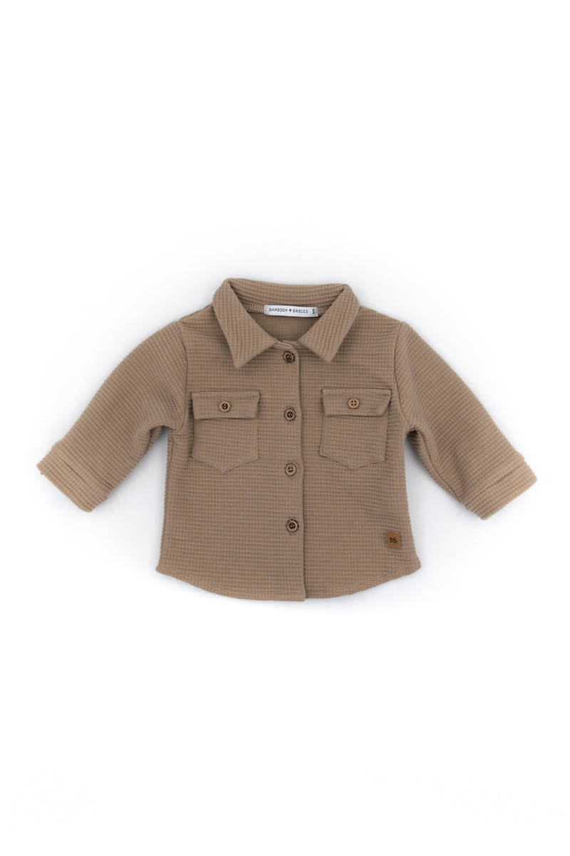 Camicia in Velluto a Costine Bimbo