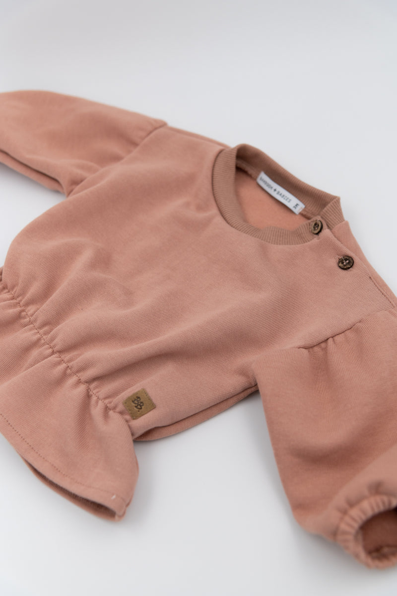 Maglia Tuta con Volant Bimba
