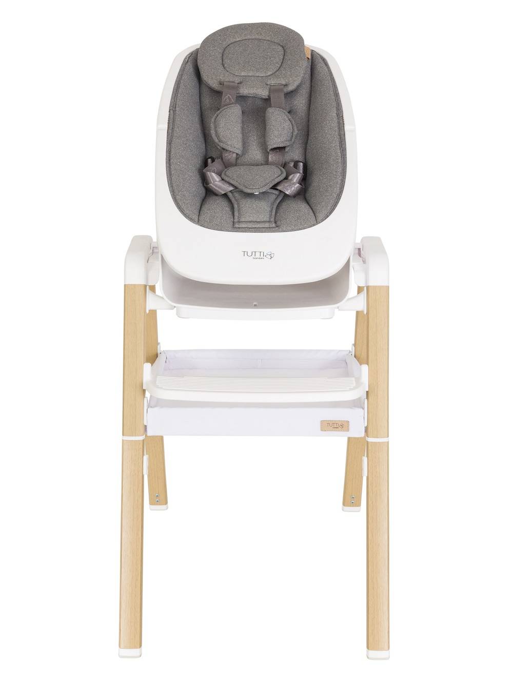 Tuttibambini Nova Dondolo- Bianco/Legno Quercia.
