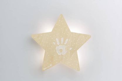 Baby Art Wall Light  Lampada da parete con impronta neonato