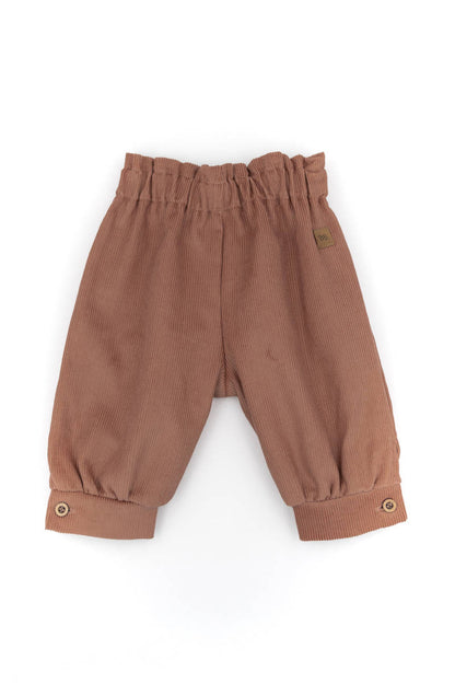 Pantaloncino a Caramella in Velluto a Coste