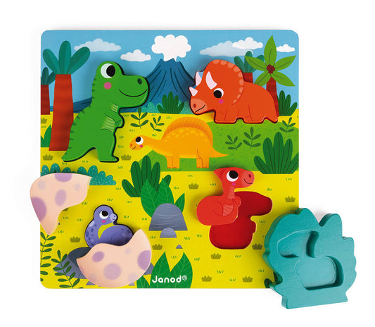 PUZZLE NASCONDINO DINOSAURI