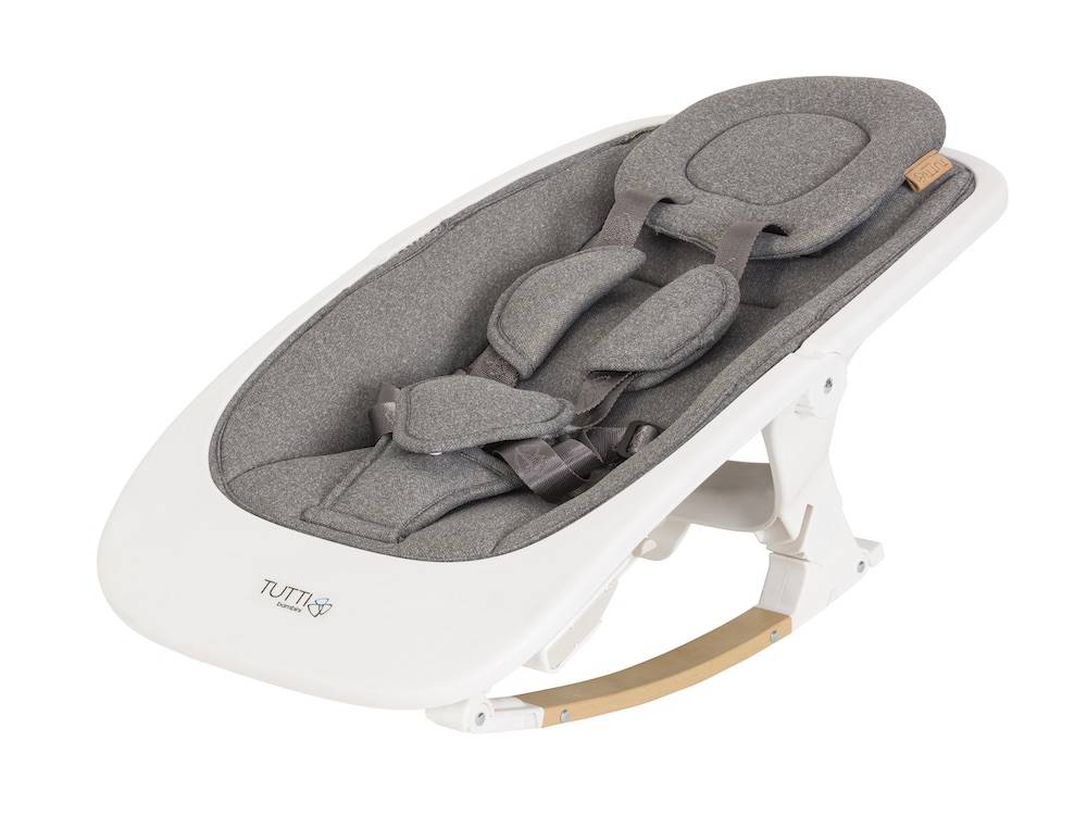 Tuttibambini Nova Dondolo- Bianco/Legno Quercia.